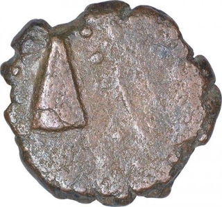 Copper Half Paisa Coin of Sunth State.