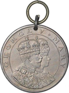 Nickel Medal of George V.