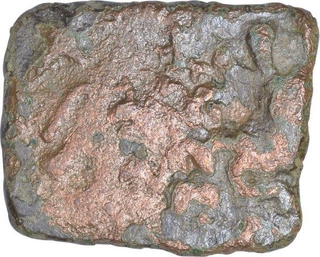 Copper Coin of Satakarni I of Vidharbha Region of Satavahana Dynasty.