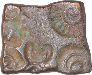 Punch Marked Copper Karshapana Coin of Ujjaini Region.