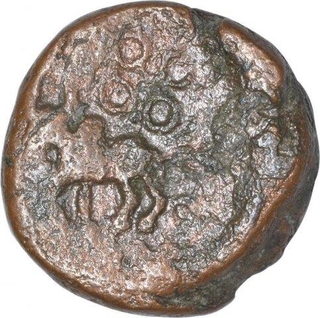 Copper Coin of Ujjaini Region.