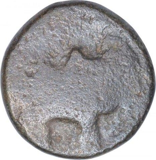  Copper Alloy Coin of Bhima Varman of Kaushambhi Region of Magh Dynasty.