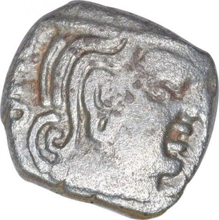 Silver Drachma Coin of Kumaragupta of Gupta Dynasty.