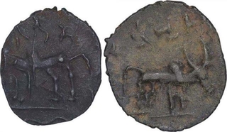 Potin Coins of Kadambas of Banawasi.