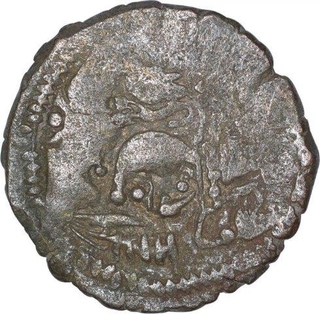 Silver Coin of Indo Sassanian.