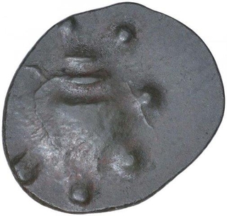 Potin Coin of Kadambas of Banawasi.