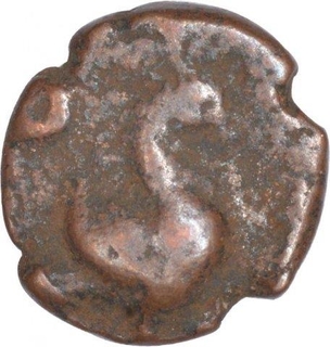 Copper Coin of Setupatis of Tamilnadu.