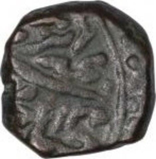 Copper One Paisa Coin of Daulat Rao of Gwalior Fort Mint of Gwalior State.