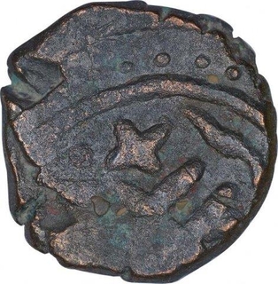 Copper One Paisa Coin of Jayaji Rao of Mandsore Mint of Gwalior State.