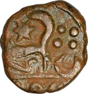 Copper Paisa Coin of Jawad Mint of Gwalior state.