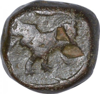 Copper Paisa Coin of Namdar Khan of Hyderabad Feudatory of Elichpur.