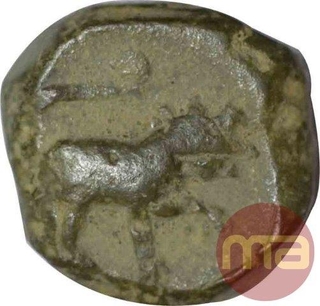 Copper One Paisa Coin of Namdar khan of Hyderabad Feudatory of Elichpur.