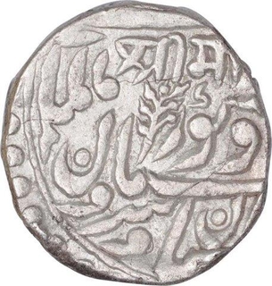 Silver One Rupee Coin of Jaswant Singh of Jodhpur State.