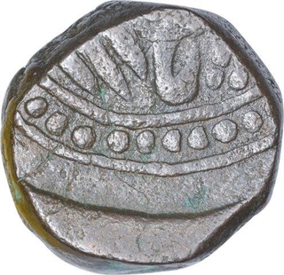 Copper One Takka Coin of Jodhpur State.