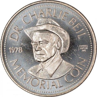 Cupro Nickel Indian Days Dollar Coin of Banff Canada.