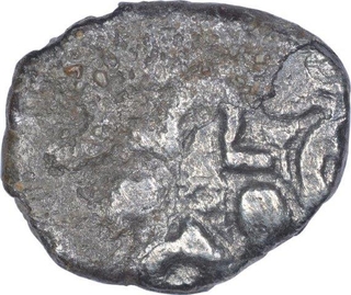 Punch Marked Silver Quarter Karshapana Coin Of Avanti Janapada.