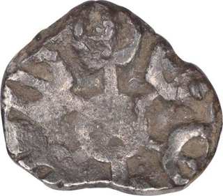 Punch Marked Silver Shana coin  of Gandhara Janapada.