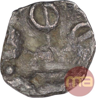 Punch Marked Silver Shana Coin of Gandhara Janapada.