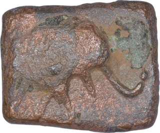 Copper Coin of Bhadravati of City State.