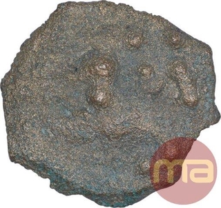 Cast Copper Coin of City State of Shuktimati.