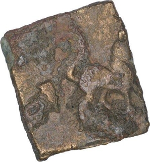 Copper Coin of Bhadra Mitra Dynasty.