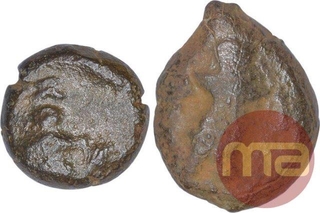 Cast Copper Coins of Kingdom of Vidarbha.