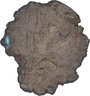 Potin Coin of Satkarni I of Satavahana Dynasty.