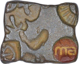 Punch Marked Copper Karshapana Coin of Ujjaini Region.