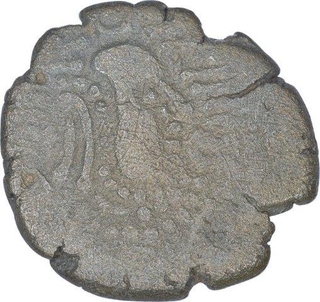 Silver Dramma Coin of Chaulukyas of Gujarat.