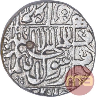 Silver One Rupee Coin of Shah Jahan of Surat Mint.