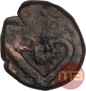 Copper One Paisa Coin of Chhatarpur State.