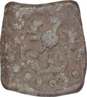 Lead coin of Kumaragupta I of Gupta Dynasty