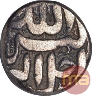 Silver Rupee of Akbar of Tir month of Berar mint. 