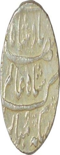 Silver Rupee of Shah Alam Bahadur of Surat Mint. 