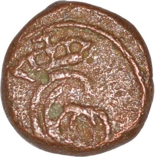 Copper Cash of Christian VI of India-Danish Tranquebar.