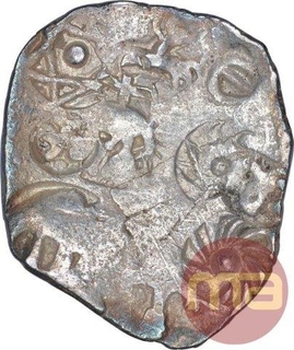 Punch Marked Silver Vimshatika Coin of Kashi Janapada.