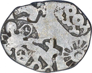 Rare Punch marked Silver Karshapana Coin of Maghada Janapada Nanda Dynasty.