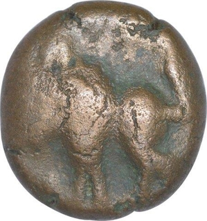 Copper Coin of Mitra Dynasty of Khandesh.