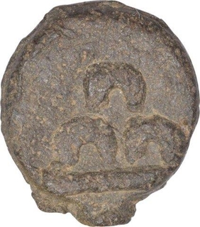 Lead Coin of Hiranyaka of Chutus of Banawasi.