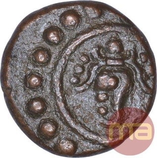 Copper Thirai Cash Coin of Venad Cheras.