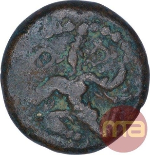 Copper Kasu Coin of Banas of Madurai.