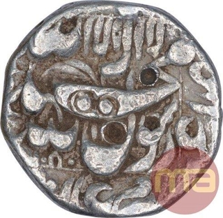 Silver One Rupee Coin of Shah Jahan.