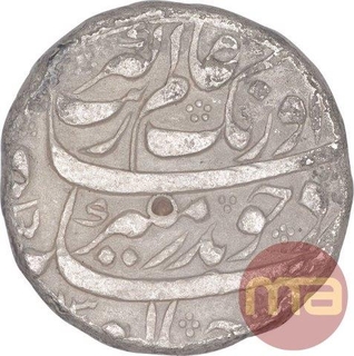 Silver One Rupee Coin of Aurangzeb Alamgir of Katak Mint.