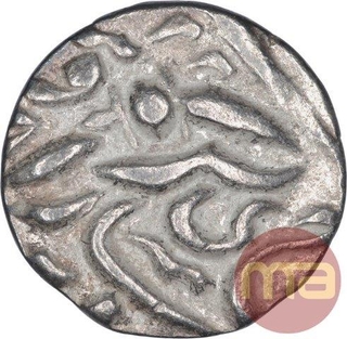 Silver One Eighth Rupee Coin of Sardar Singh of Jodhpur State.