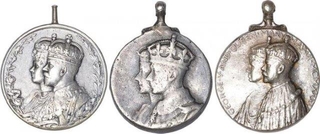 Silver Jubilee Medals of King George V & George VI of British India.