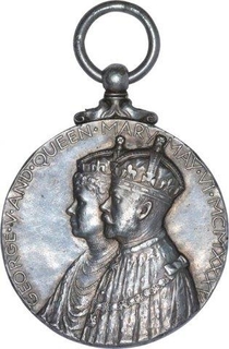 Silver Jubilee Medal of King George V of United Kingdom.