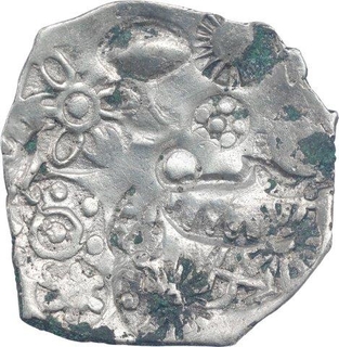 Punch Marked Silver Karshapana Coin of Maghada Janpada.