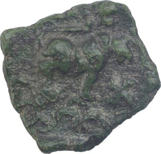 Copper Coin of Nashik Region of Satavahana Dynasty.