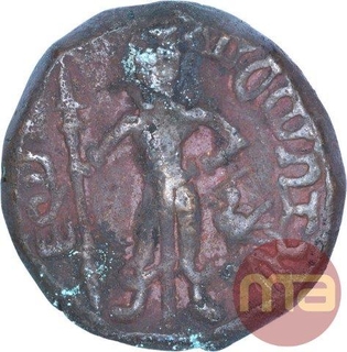 Copper Dramma Coin of Yadheyas.