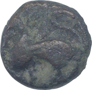 Copper Coin of Ramagupta of Gupta Dynasty.